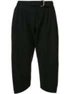 Issey Miyake 'star' Cropped Tapered Trousers