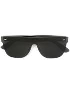 Retrosuperfuture 'tuttolente Flat Top' Sunglasses, Adult Unisex, Black, Acetate