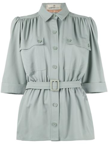 Jean Louis Scherrer Vintage Belted Jacket - Grey
