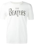 John Varvatos The Beatles Print T-shirt, Men's, Size: Medium, White, Cotton/modal
