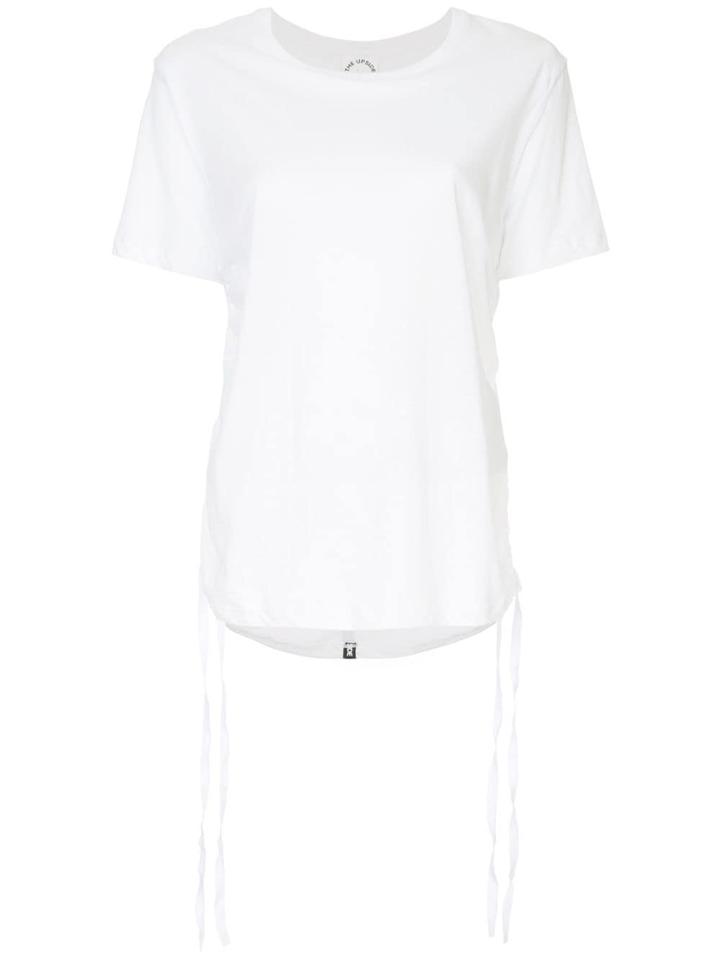 The Upside Side Gathered T-shirt - White