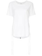 The Upside Side Gathered T-shirt - White