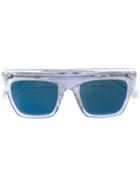 Stella Mccartney Eyewear Square Transparent Sunglasses - Blue