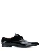 Dolce & Gabbana Pointed Toe Oxford Shoes - Black