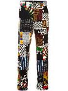 Engineered Garments Patchwork Print Trousers - Multicolour