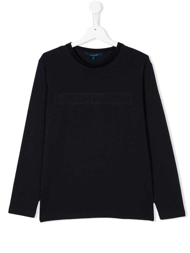 Aston Martin Kids Crew Neck Sweater - Blue