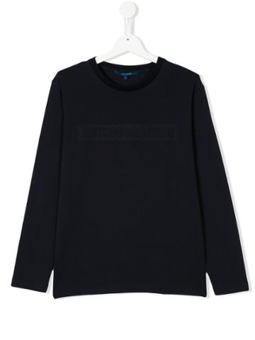 Aston Martin Kids Crew Neck Sweater - Blue