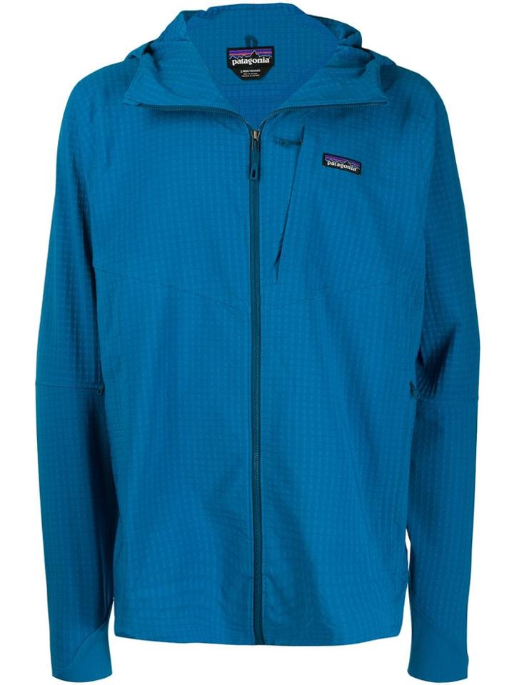 Patagonia Techface Zipped Hoodie - Blue
