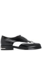 Toga Virilis Two-tone Lace-up Shoes - Black