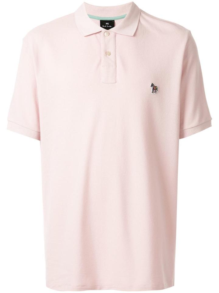 Ps Paul Smith Light Pink Polo Top