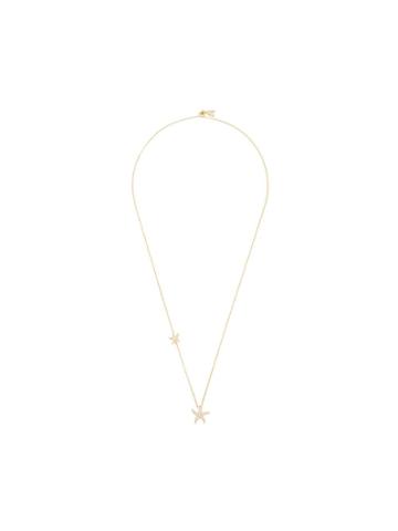 Apm Double Seastars Necklace - Gold