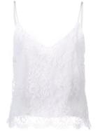 Amiri Lace Tank - White