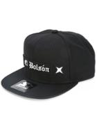 Marcelo Burlon County Of Milan Patch Embellished Cap - Black