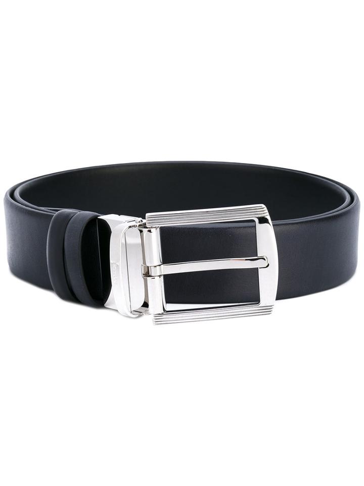 Kiton - Classic Belt - Men - Leather - 95, Black, Leather