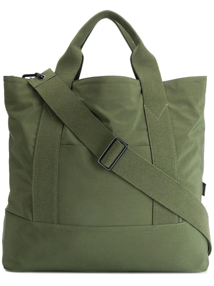 Aspesi Large Shopper Tote - Green