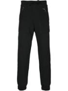 Christopher Raeburn Fine Knit Track Pants, Men's, Size: Large, Black, Cotton
