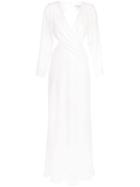 Tadashi Shoji Cut Out Backless Dress - White