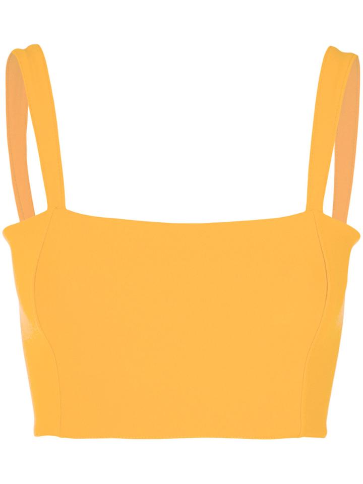 Lilly Sarti Crop Top - Yellow & Orange