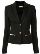 Versace Jeans Fitted Blazer - Black