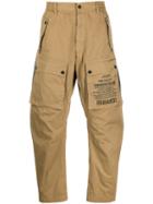 Dsquared2 Script Print Utility Trousers - Brown