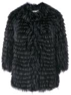 Yves Salomon Short Coat - Black