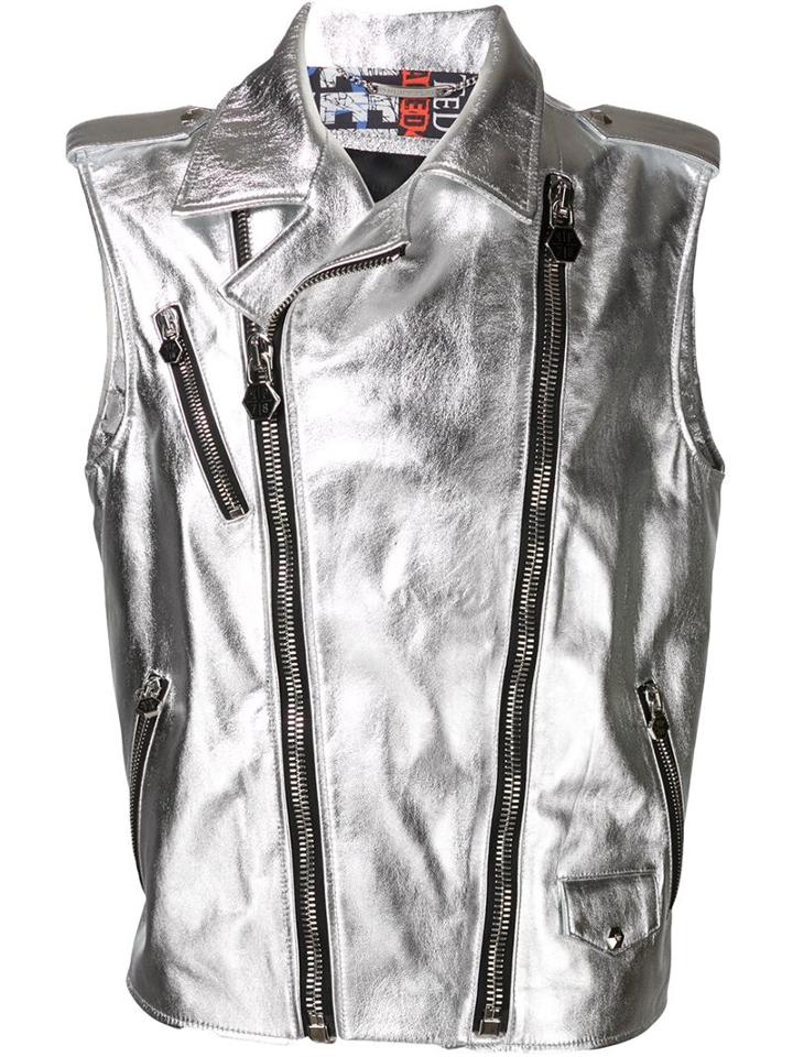 Philipp Plein Multi Zip Vest