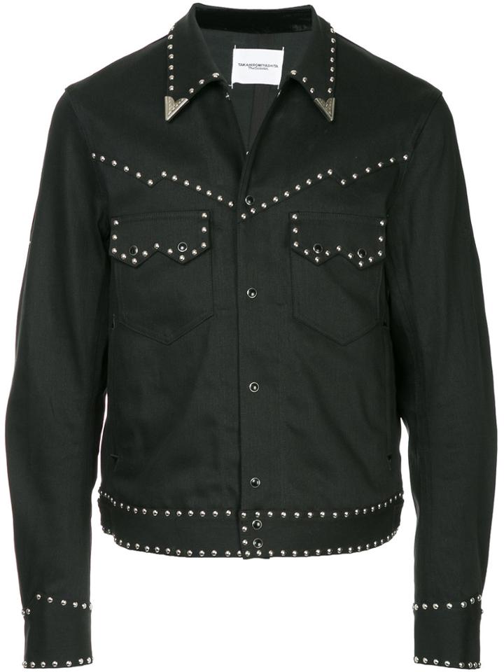 Takahiromiyashita The Soloist Rockabilly Jacket - Black
