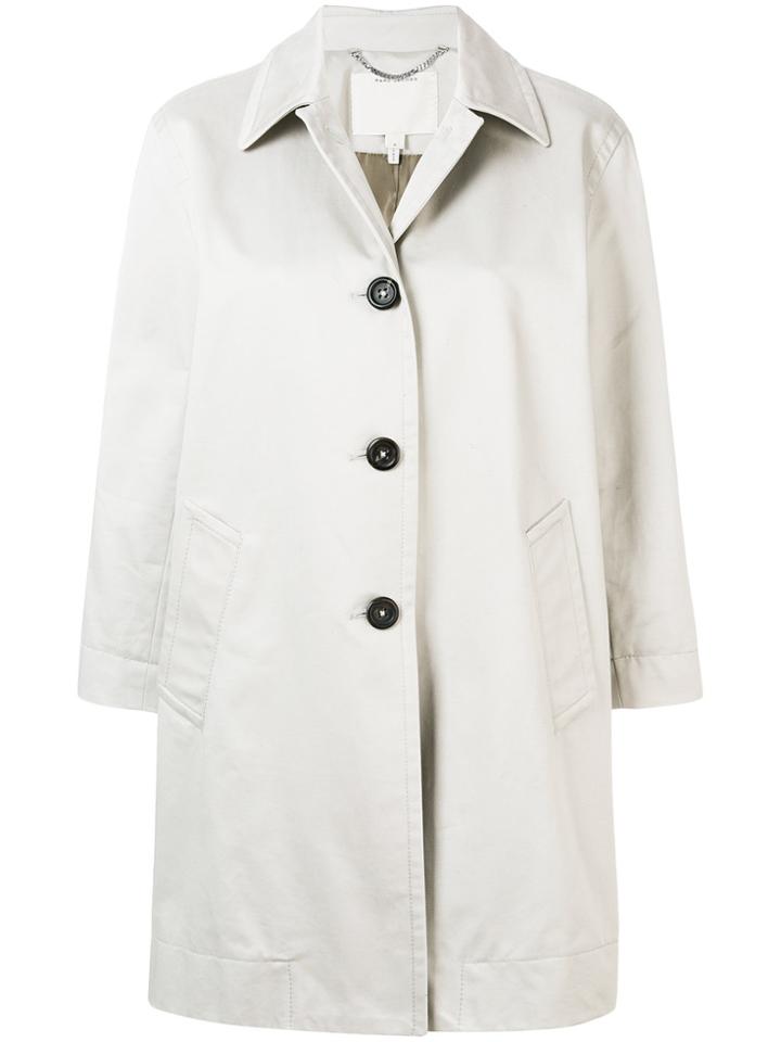 Marc Jacobs Single Breasted Coat - Nude & Neutrals