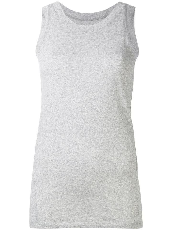 Lareida - Franc Tank Top - Women - Cotton/spandex/elastane - S, Grey, Cotton/spandex/elastane