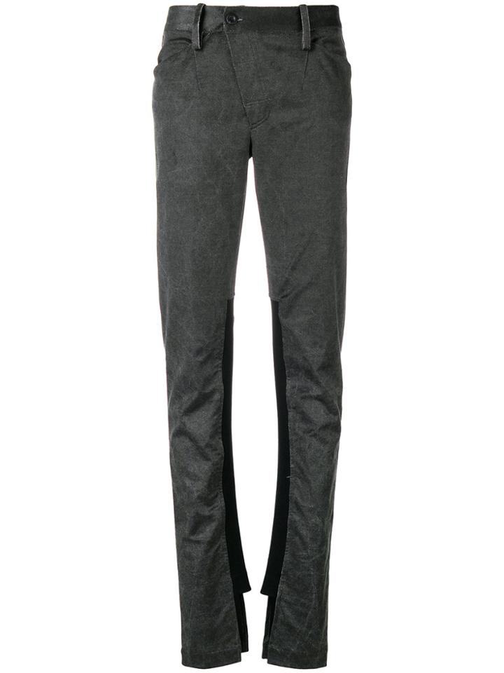 Lost & Found Rooms Elasticated Patch Trousers - Black