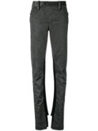 Lost & Found Rooms Elasticated Patch Trousers - Black