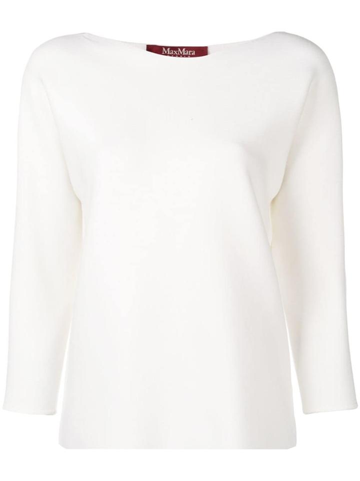 Max Mara Studio Basic Sweater - White