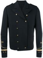 Military Style Blazer - Men - Cotton/cupro/viscose - 48, Black, Cotton/cupro/viscose, Ports 1961