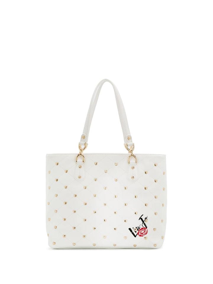 Liu Jo Studded Tote - White