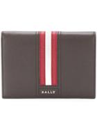 Bally Talknis Striped Cardholder - Brown