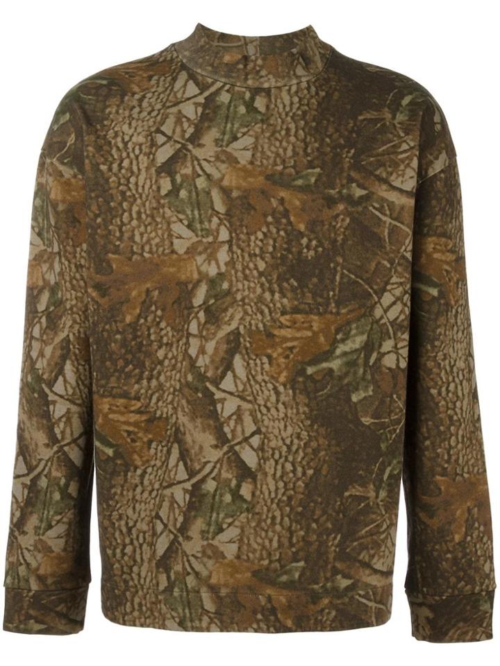 Yeezy Season 3 Forest Print Sweatshirt - Multicolour