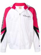 Champion Logo Sports Jacket - White