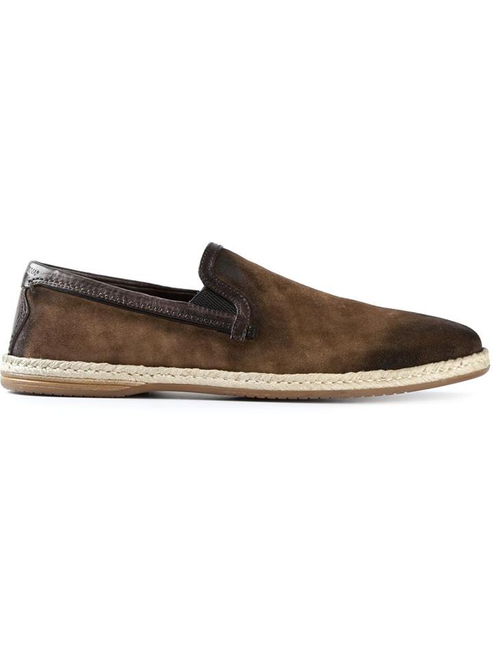 Dolce & Gabbana Distressed Espadrilles