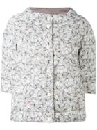 Herno Printed Puffer Jacket - Nude & Neutrals