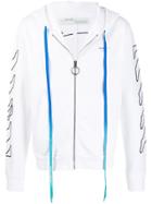 Off-white Sketched Arrow Logo Print Hoodie