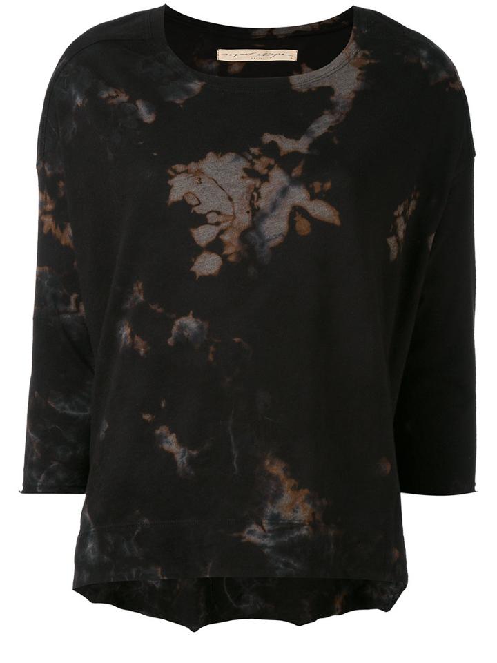 Loose Fit T-shirt - Women - Cotton/polyester - 1, Black, Cotton/polyester, Raquel Allegra