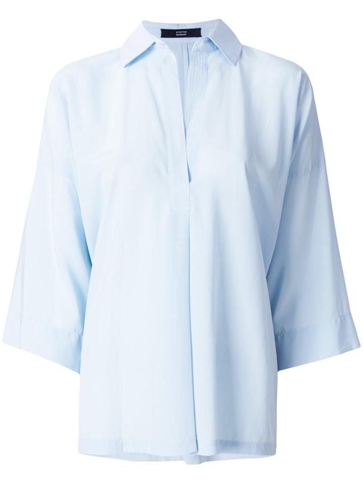 Steffen Schraut Loose Fit Blouse - Blue