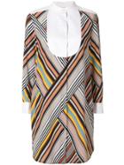Tory Burch Striped Tunic Dress - Multicolour