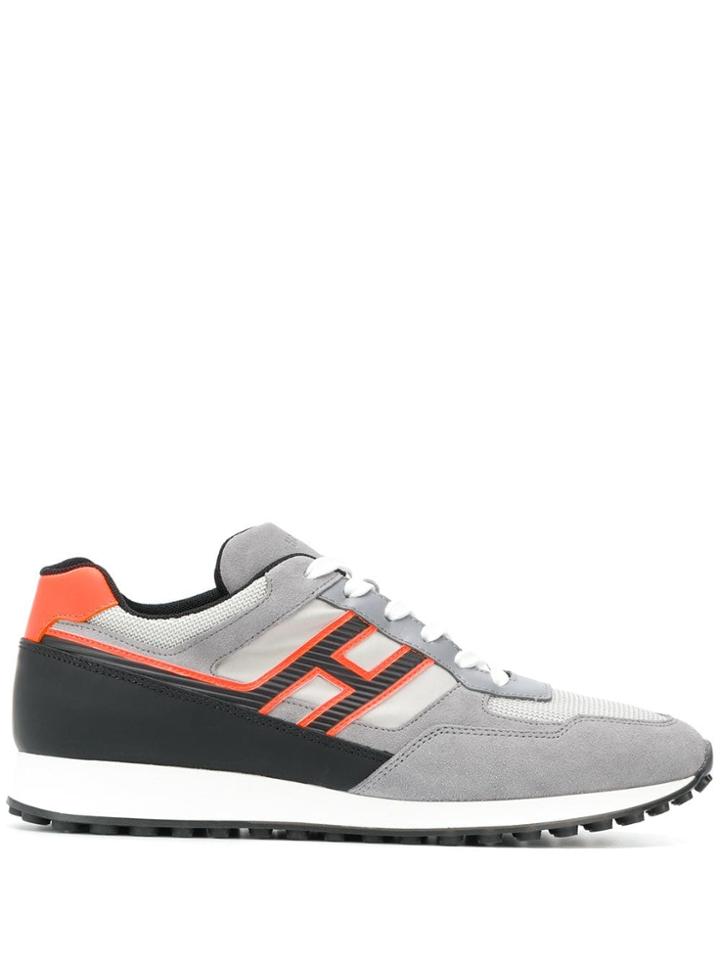 Hogan Side Logo Sneakers - Grey