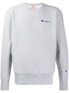 Champion Crew Neck Sweater - Grey