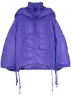 Montana Hooded Puffer Jacket - Purple