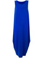 Issey Miyake Sleeveless Maxi Dress - Blue