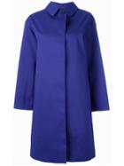 Mackintosh Coat 2, Women's, Size: 36, Blue, Cotton