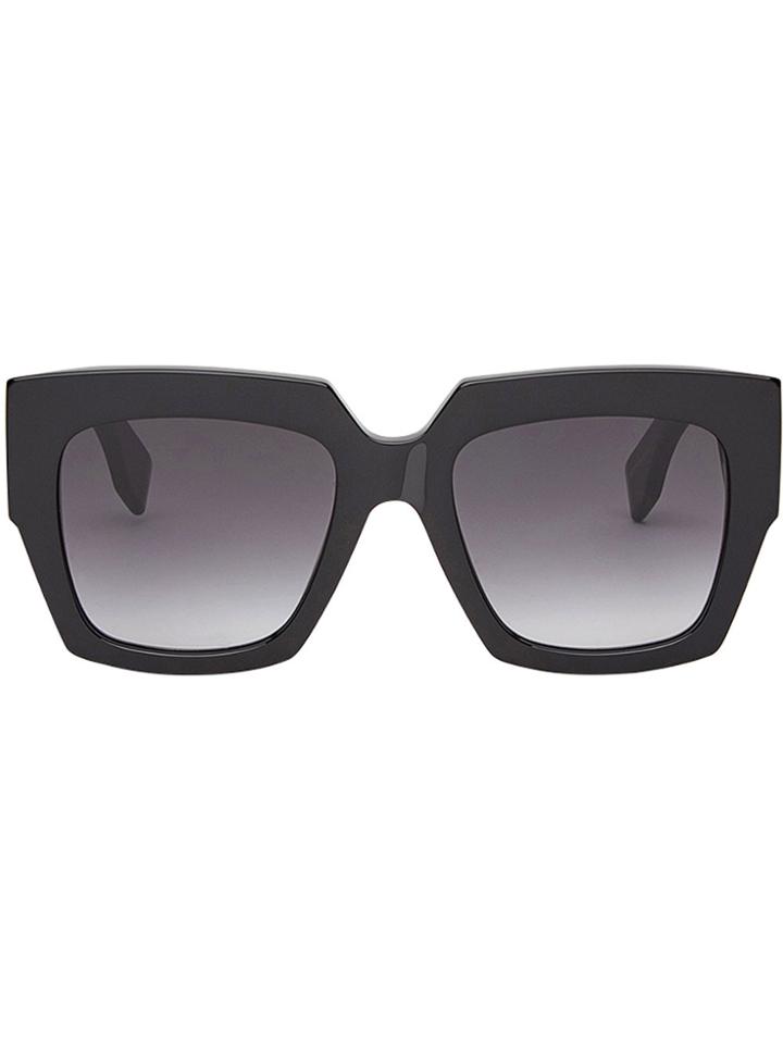 Fendi Eyewear Fendi Facet Sunglasses - Black