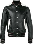 Givenchy Contrast Panels Bomber Jacket - Black